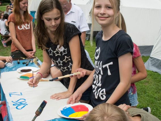 Kinderzeltlager des Kreisjugendamtes Siddinghausen